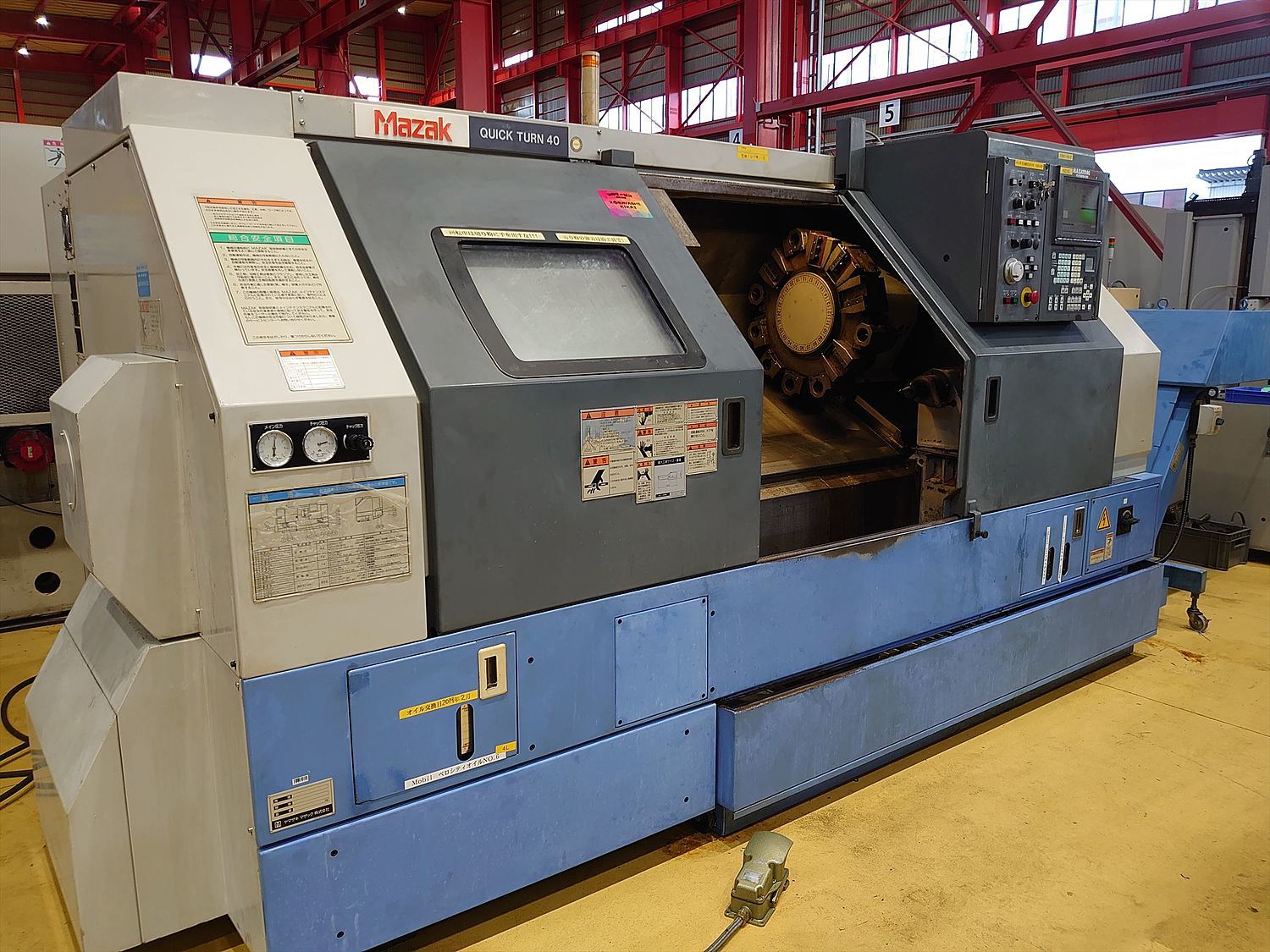 P007358 NC旋盤 ヤマザキマザック QTN-40 | 株式会社 小林機械