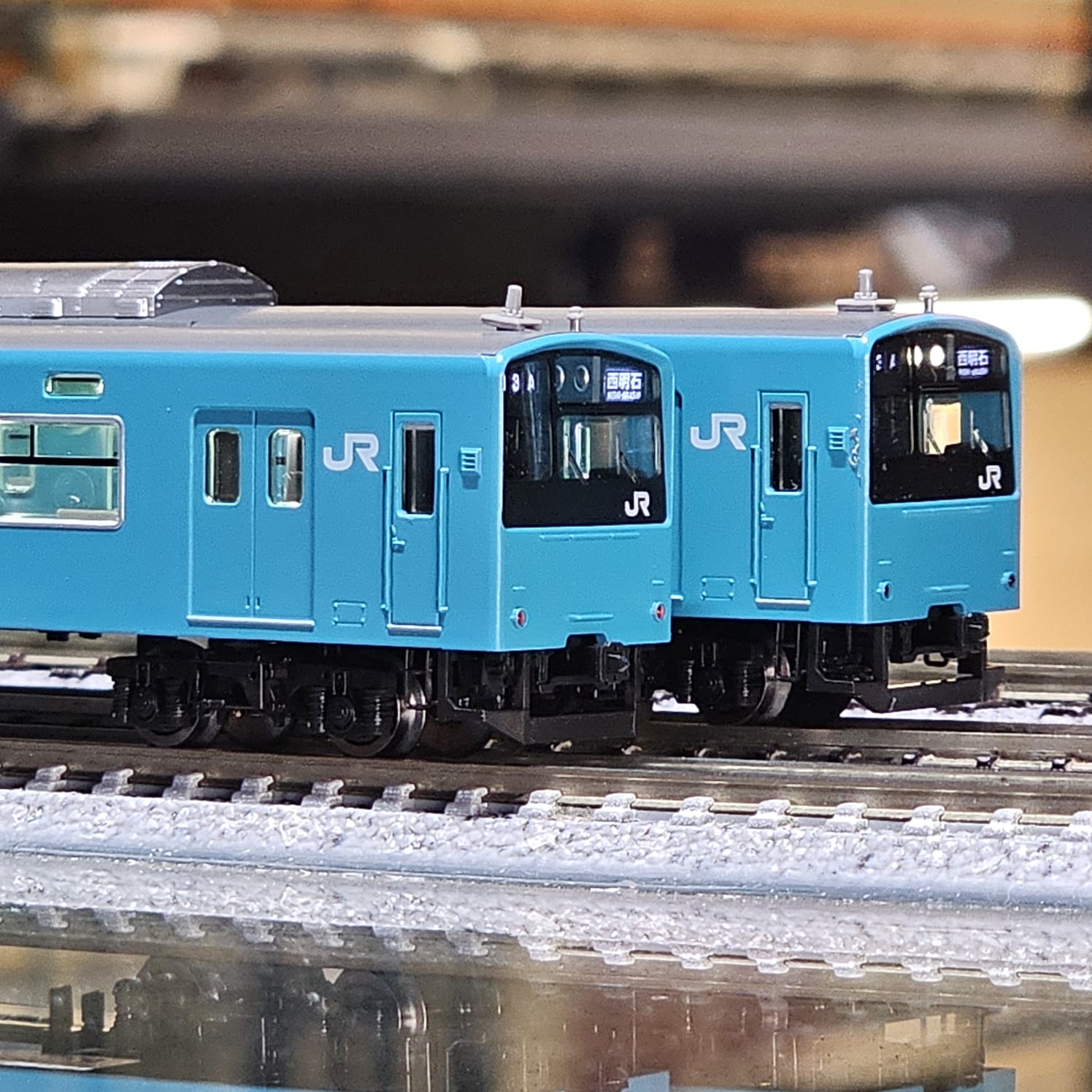 TOMIX 98855 JR 201系通勤電車（JR西日本30N更新車・スカイブルー）7両