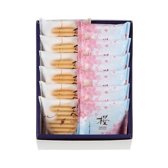 桜ヴァッフェル 詰合せ 12枚入: 宗家 源吉兆庵｜宗家 源吉兆庵 公式