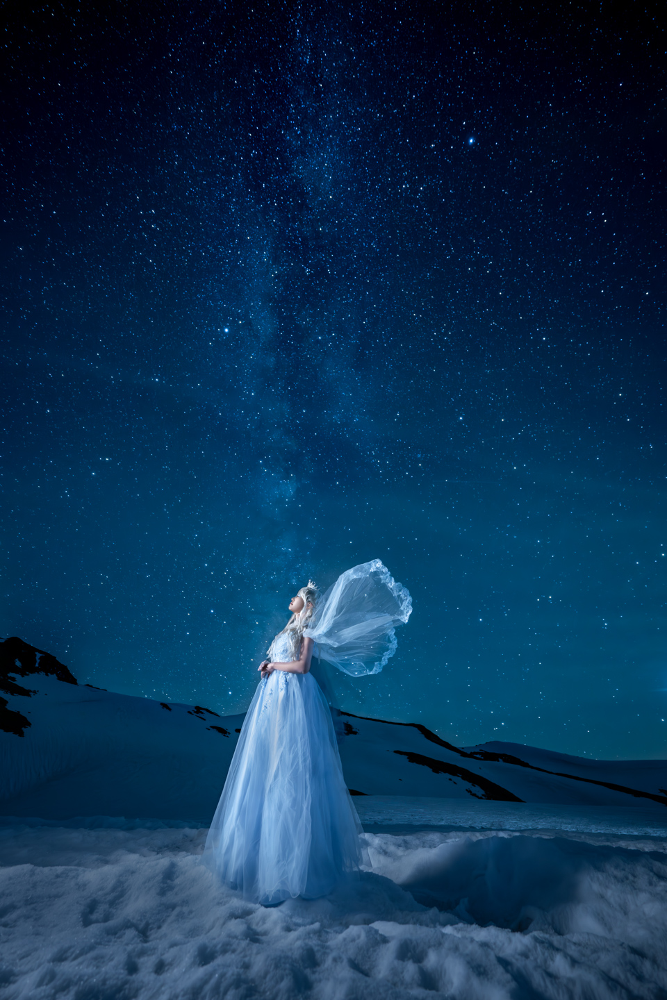 雪の中でのセルフポートレート撮影のコツ｜Rinaty | ShaSha