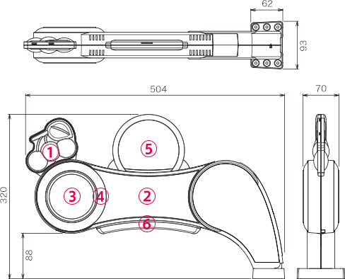 販売終了]プレート式データ表示器 ジャグナビⅡ｜周辺機器｜株式会社北電子