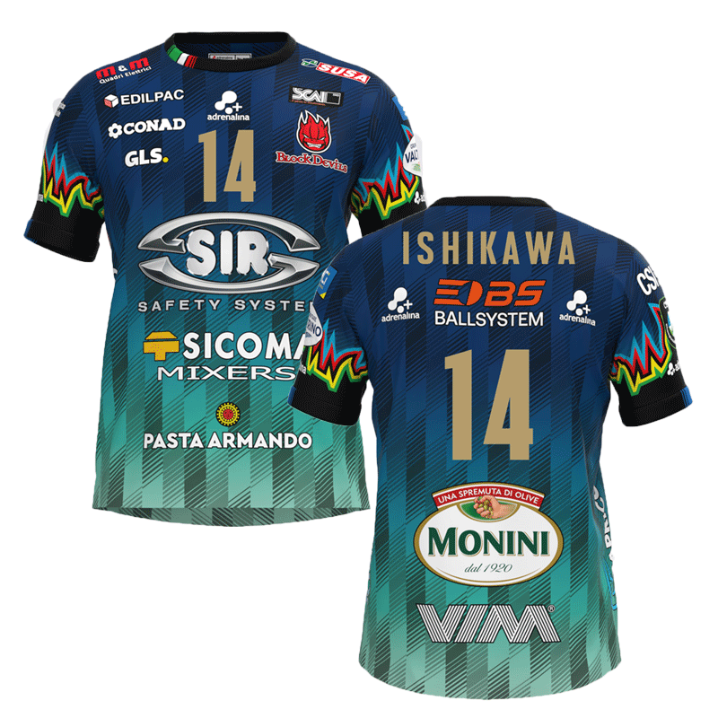 バレーボール イタリア セリエAセーフティペルージャ 2024-25試合用