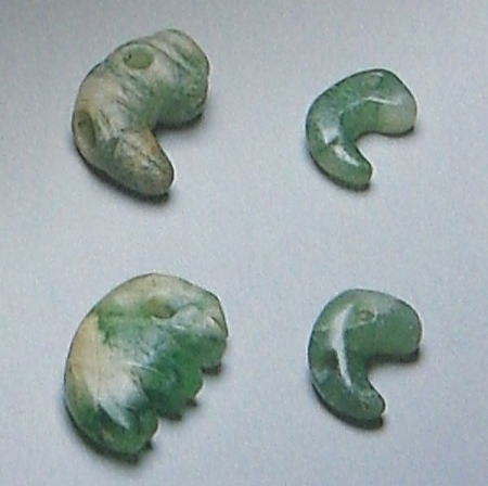 勾玉 翡翠 縄文弥生期 出土品 ヒスイ 宝石 日本を代表する石：ひすい