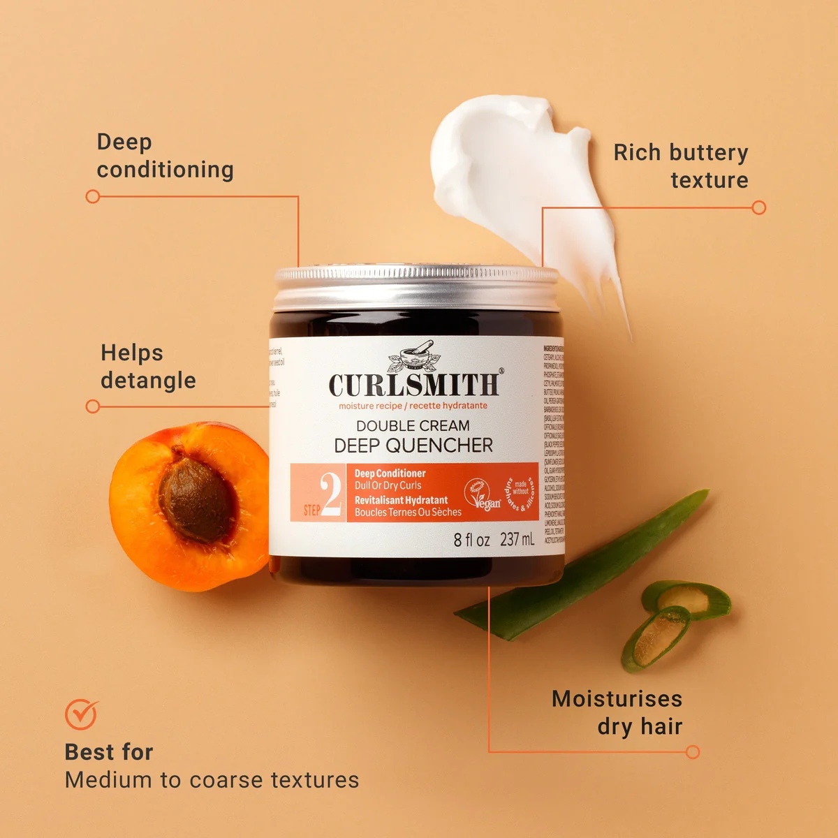 Curlsmith Double Cream Deep Quencher – Kiyo Beauty