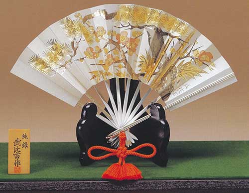 扇置物 | 銀製品 | 清田工芸