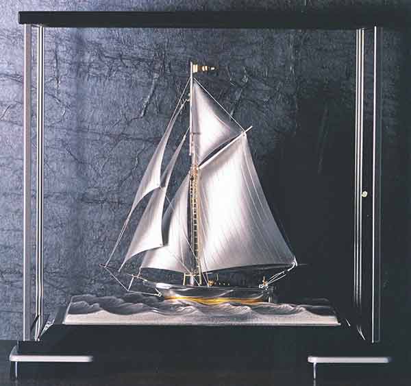 ヨット1本マスト | 銀製品 | 清田工芸