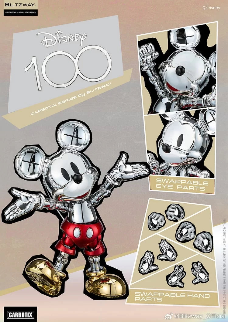 Blitzway x Carbotix 5PRO Studio Disney D100 Mickey Mouse and Set