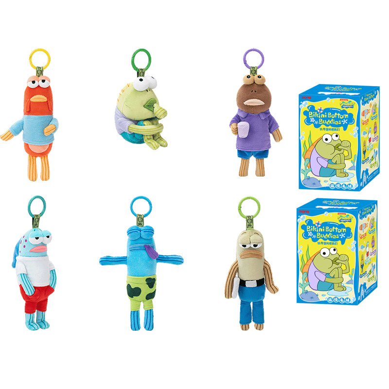 POP MART SpongeBob Squarepants Bikini Bottom Buddies Whimsical Sardine