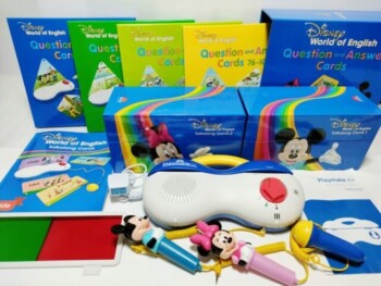 東京都足立区にお住まいのお客様より、2023年版ディズニー英語システム