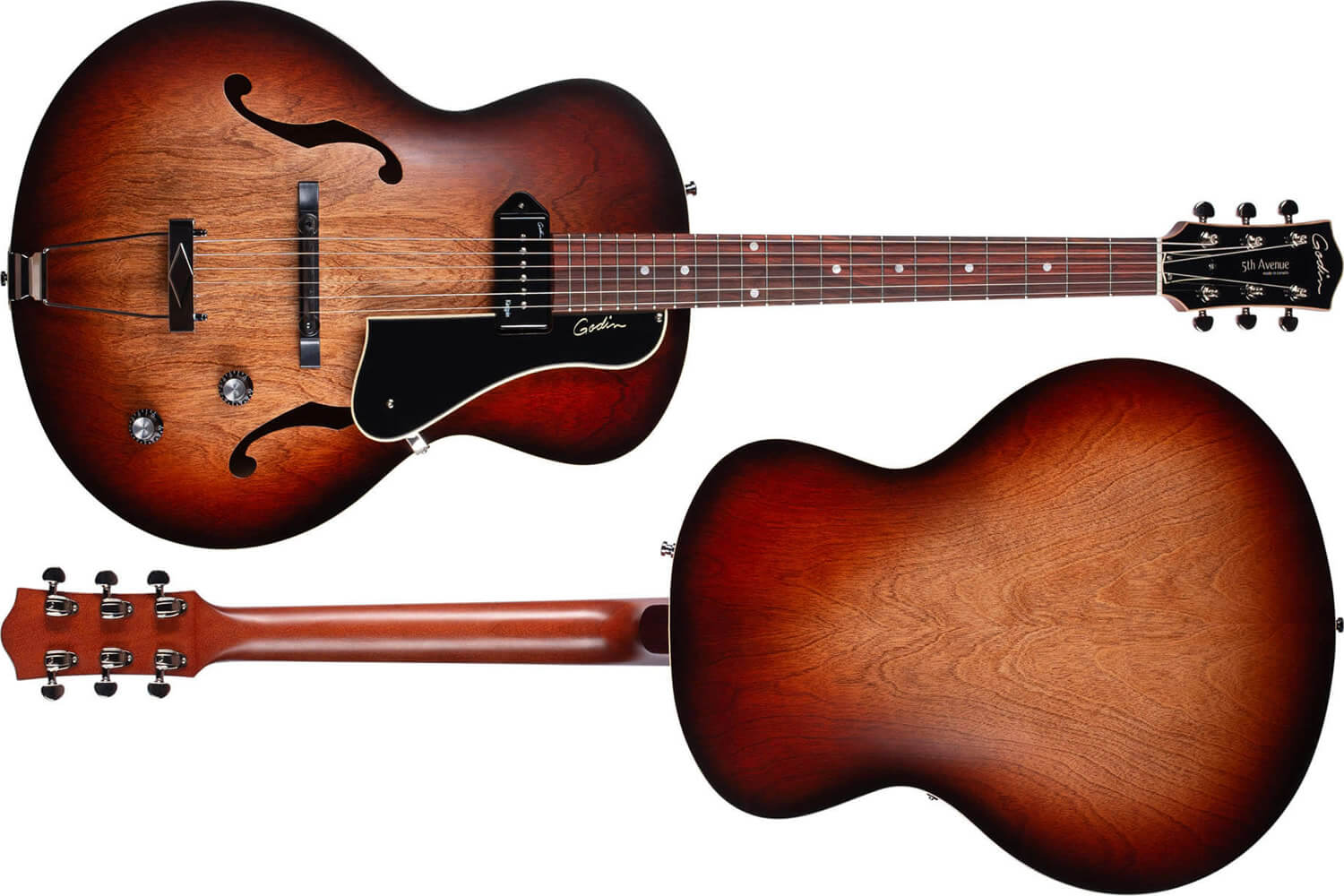 美しいルックスと優れた機能性を兼ね備えた「Godin 5th Avenue Kingpin