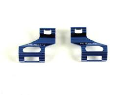 MINI-Z MR03アルミバッテリーカバー・ヒートシンク V2（ブルー）