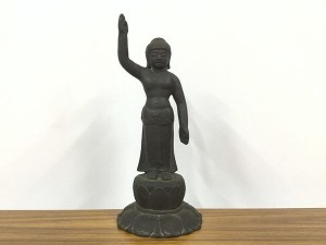 古銅製 釈迦誕生仏 買取参考価格 | 高く売るなら六角堂