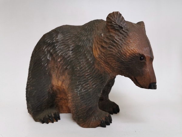 八雲作家 柴崎重行 木彫り熊 買取参考価格 | 高く売るなら六角堂