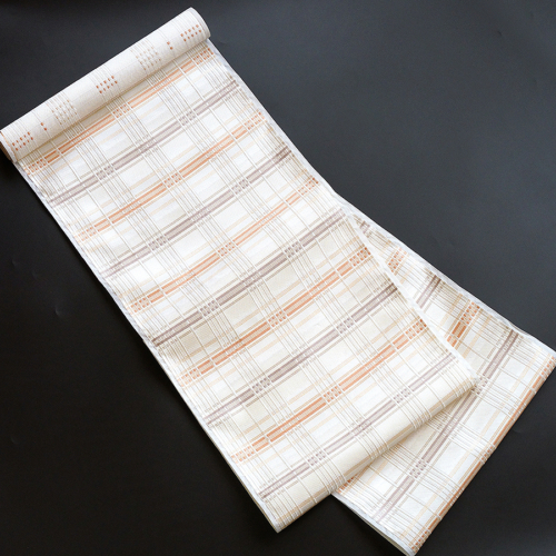 美術工芸 啓： 九寸名古屋帯『錦熨斗目』 – 創作着物と帯の専門店 Marutoya