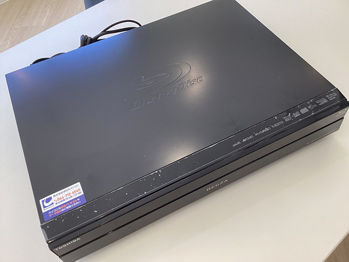 REGZA DBR-W3009 ブルーレイプレーヤー 異常反応あり 東芝REGZA Blue