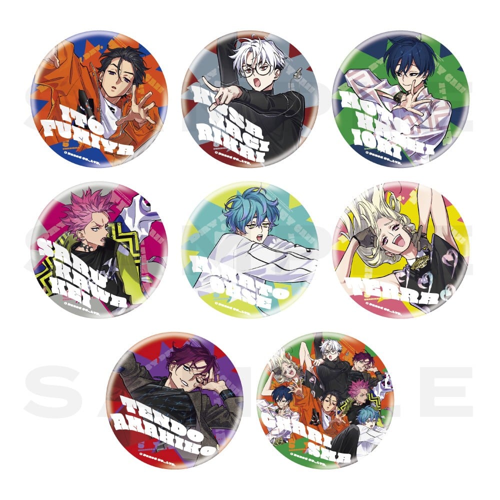 トレーディング缶バッジ 2ndシーズンver.(全8種) カリスマ KING