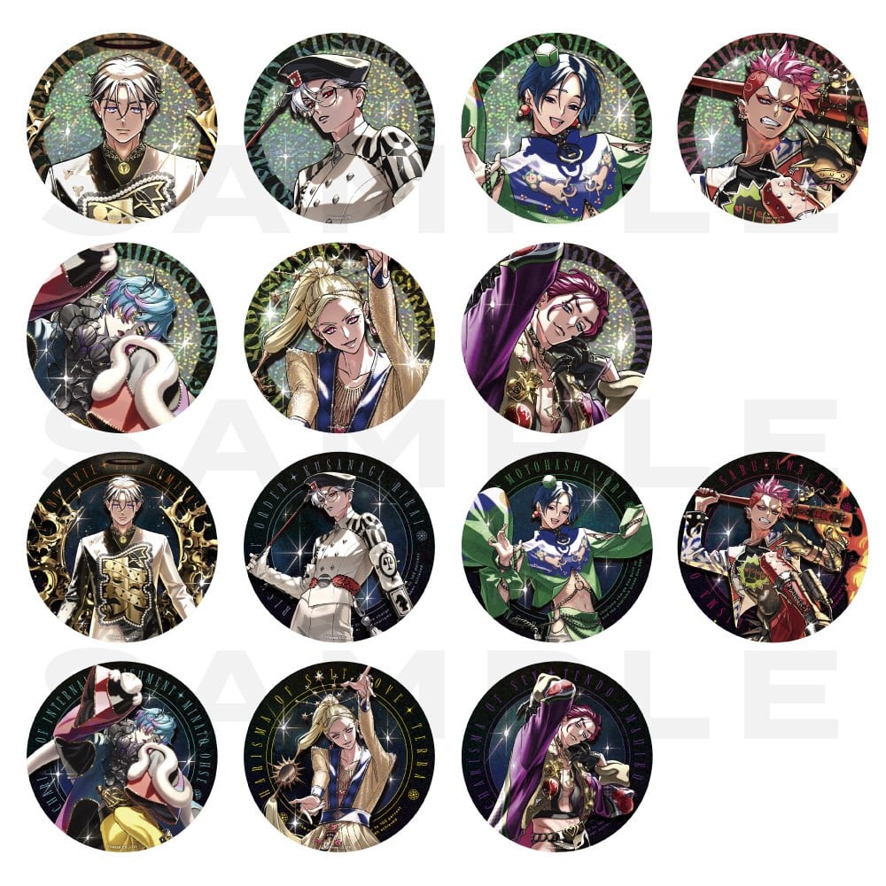 トレーディングホログラム缶バッジ 1stブレイクver.(全14種) カリスマ