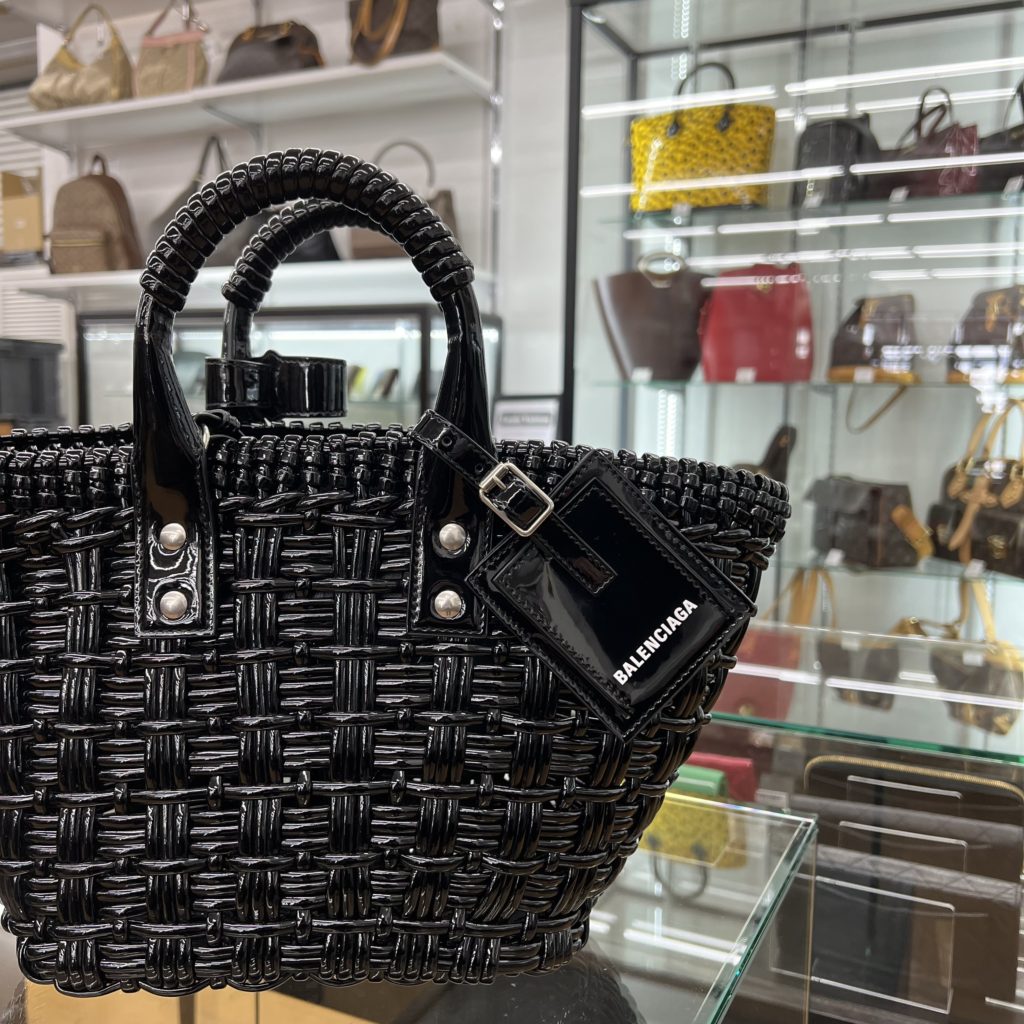 BALENCIAGA/ バレンシアガ】ビストロ バスケットバッグ【買取入荷情報