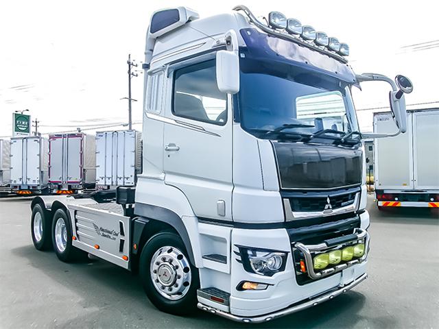 R1/9 三菱ふそう スーパーグレート トレーラーヘッド 2KG-FV74HJR詳細