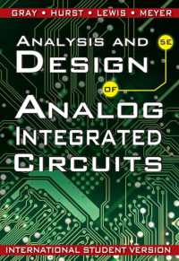 Analysis and Design of Analog Integrated Circuits (ISV) / Gray