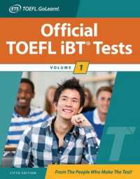 Official TOEFL iBT Tests Volume 1, Fifth Edition / Educational