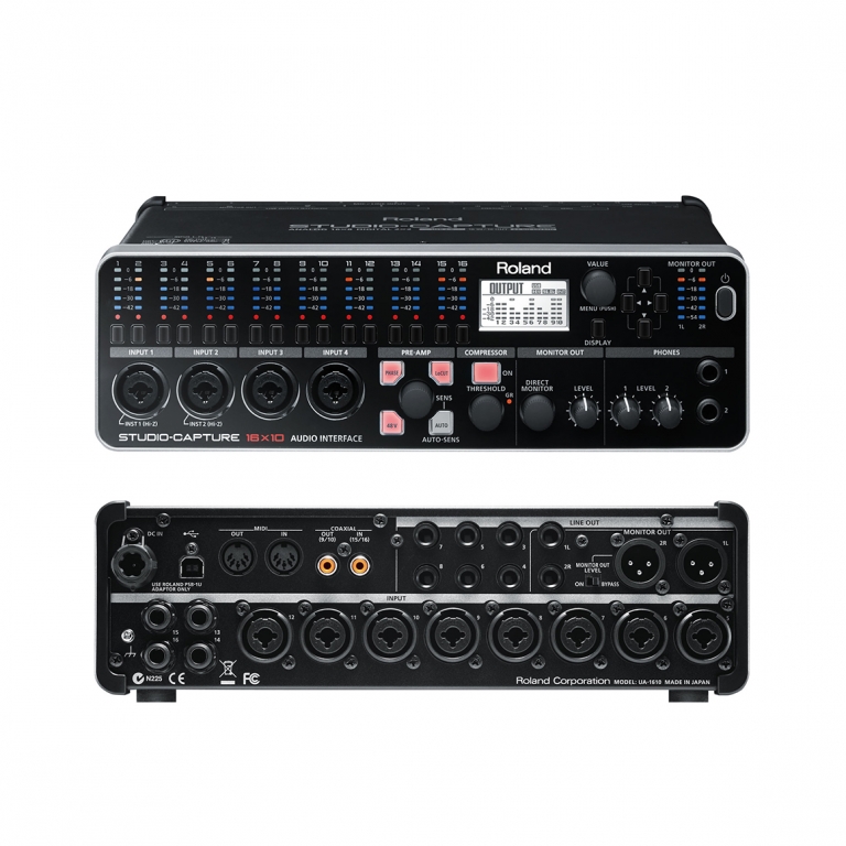 ROLAND STUDIO-CAPTURE UA-1610 錄音介面-金聲樂器音響