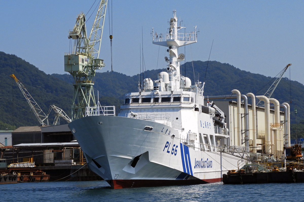 KiPiOの散歩道 船☆海上保安庁 巡視船 PL66 しきね