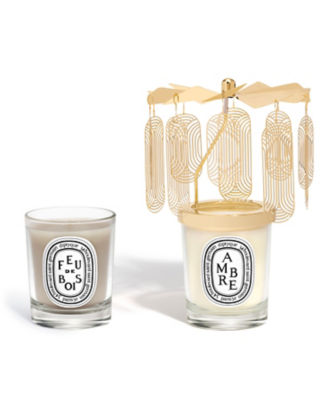 ディプティック 限定版カルーセル & スモール キャンドル コフレ AMBRE