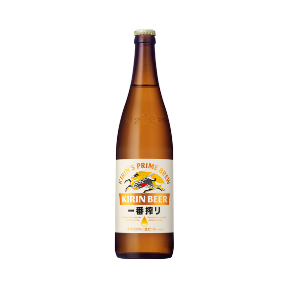 キリン一番搾り生ビール 500ml 中びん｜商品・品質情報（お酒）｜キリン