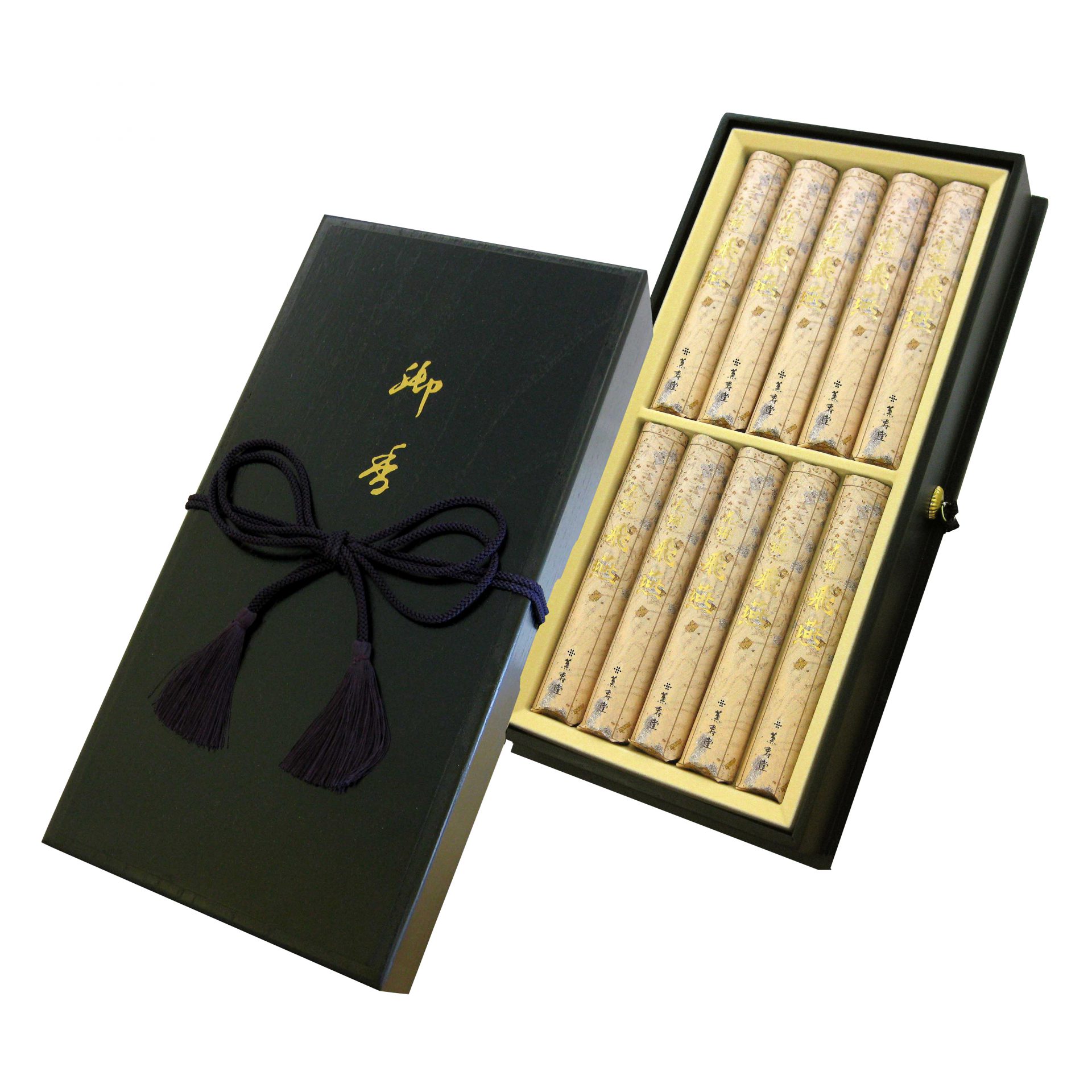 飛燕 桐塗箱 紐付 短寸10入 – 株式会社薫寿堂