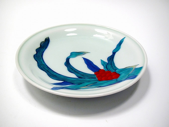 今泉今右衛門の飾皿（花） | 東京世田谷の買取専門店くらしのくら