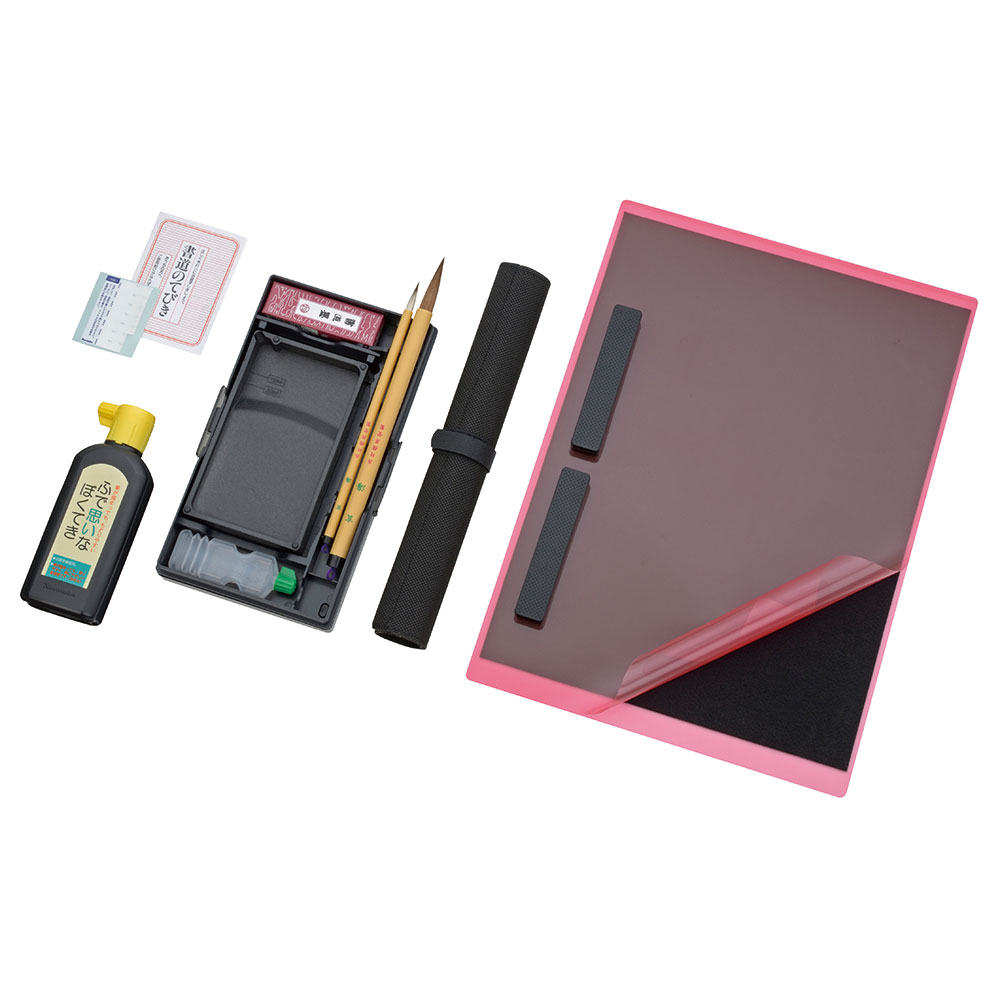 書道セットGA－451S ブラウン×ライトブルー/ GA451-11 | 商品