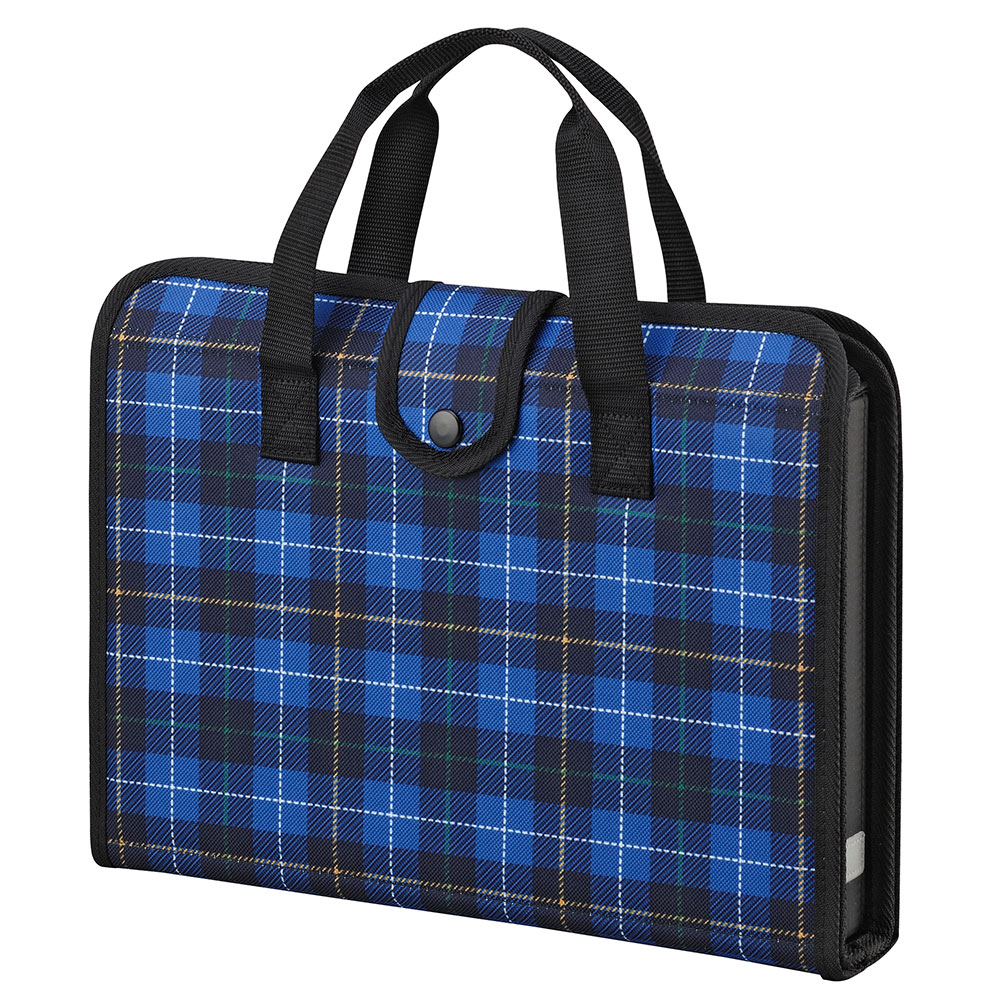 書道セットGA－570S 青チェック柄/ GA570-13 | 商品情報 | 墨