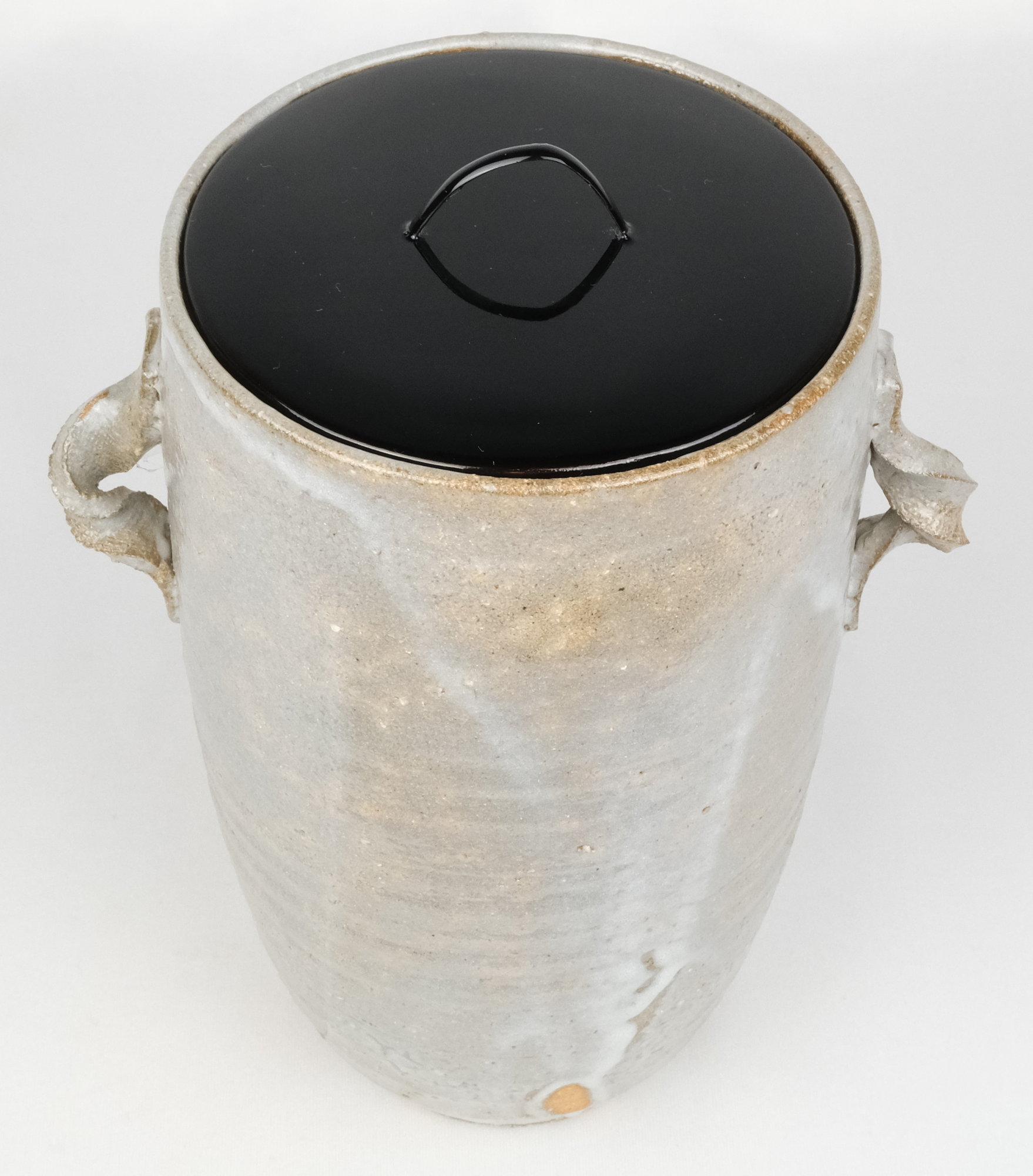 栗山園オンライン通販部 / 【出物】 朝日焼燔師耳付細水指 14代朝日