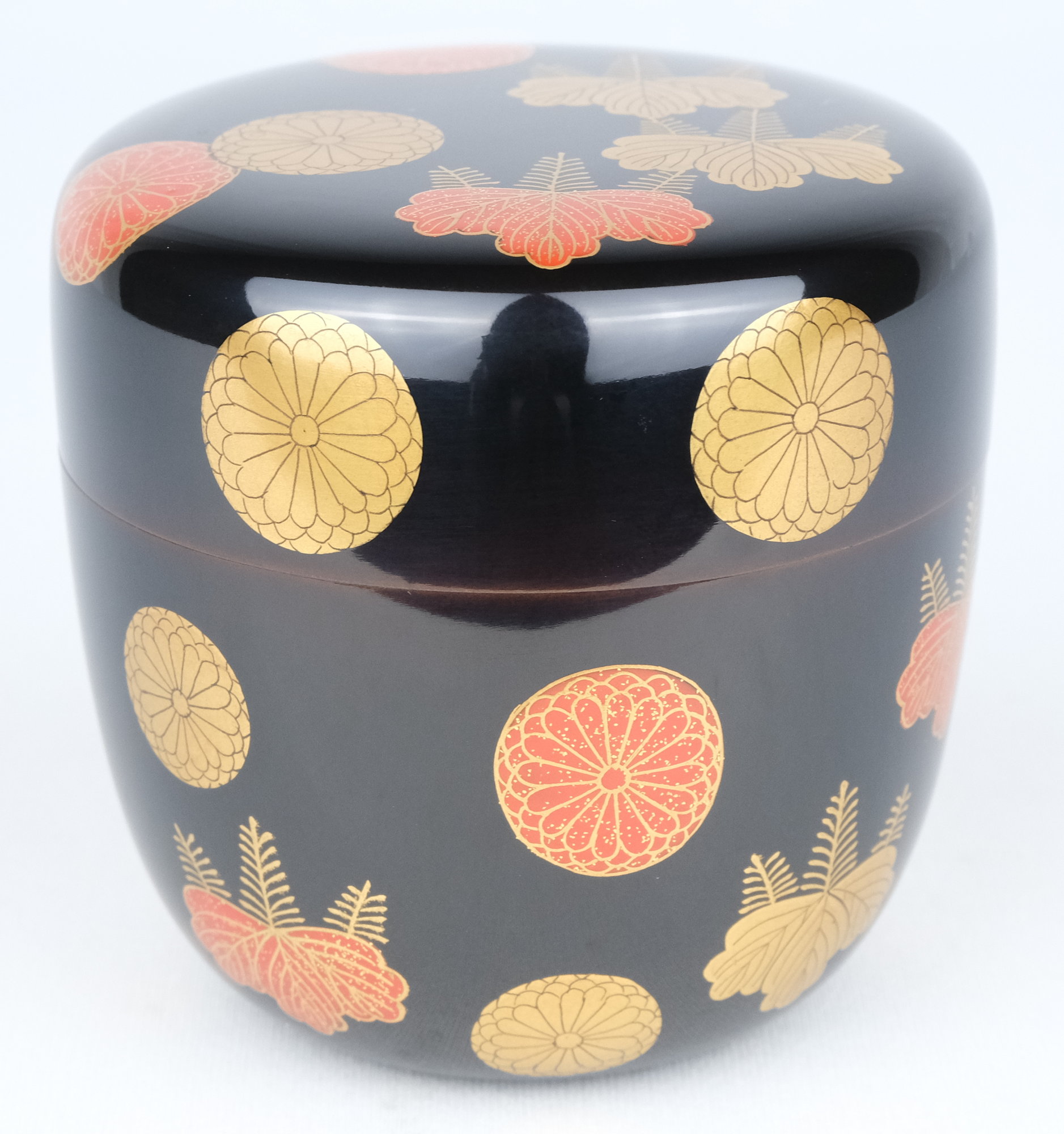 栗山園オンライン通販部 / 【出物】 高台寺蒔絵大棗 川端近左 鵬雲斎書付