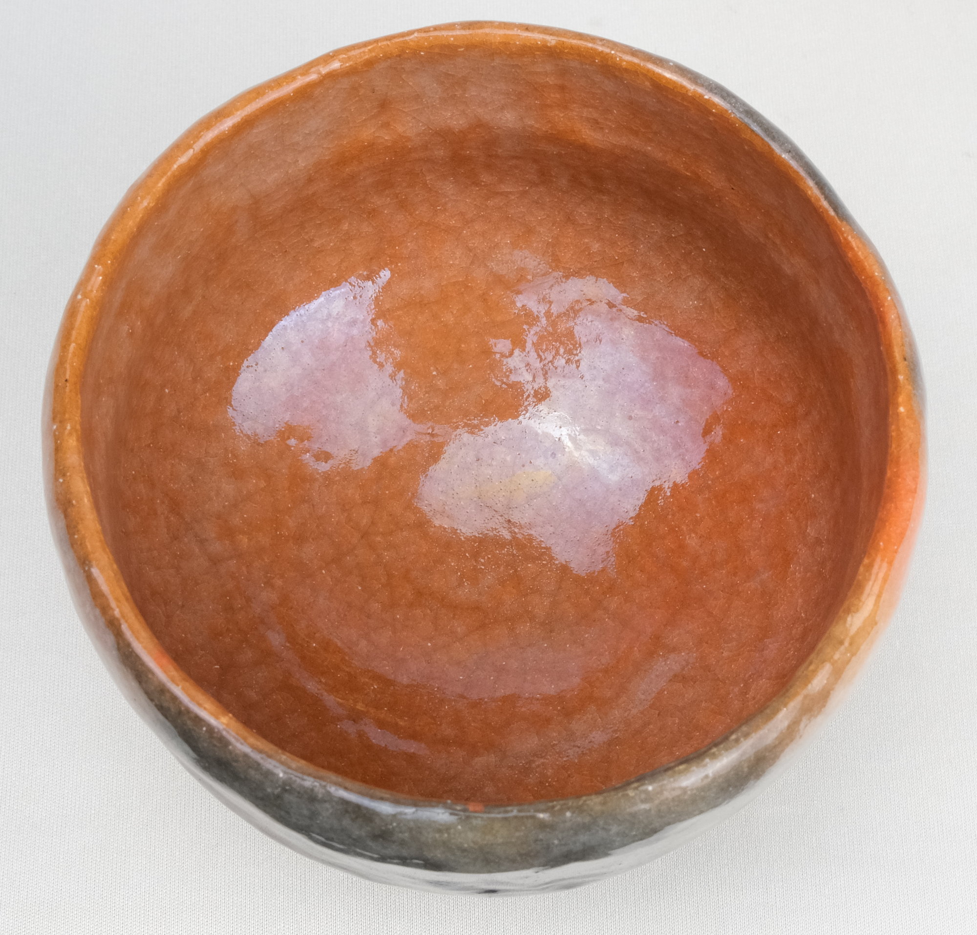 栗山園オンライン通販部 / 【出物】 赤茶碗 2代小川長楽 淡々斎書付