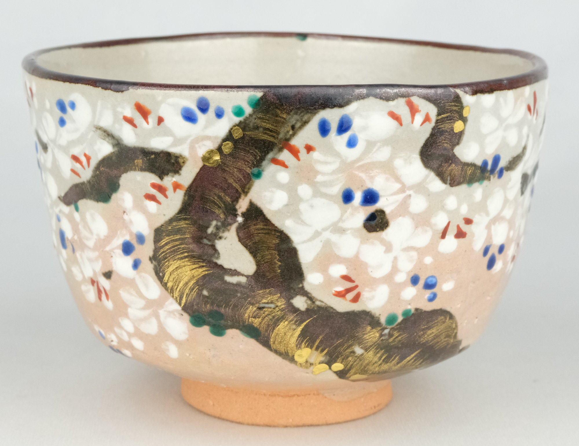 栗山園オンライン通販部 / 【出物】 乾山写雲錦茶碗 16代永楽善五郎(即