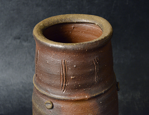 金重陶陽 備前花入 | しぶや黒田陶苑