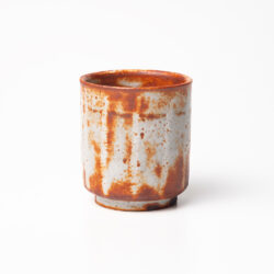 加藤達次 鉄絵灰志野茶碗 湯呑 加藤達次 鉄絵灰志野茶碗 湯呑 加藤達次