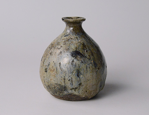 丸田宗彦 斑唐津徳利 | しぶや黒田陶苑