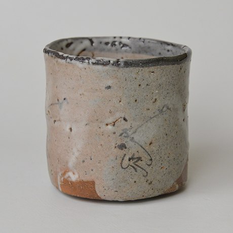 No.172 絵唐津筒茶碗 Chawan, E-karatsu | しぶや黒田陶苑