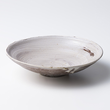 北大路魯山人 刷毛目平茶碗 | しぶや黒田陶苑