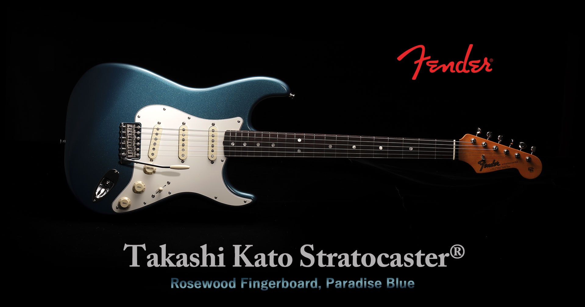 Fender Takashi Kato Stratocaster®, Rosewood Fingerboard, Paradise