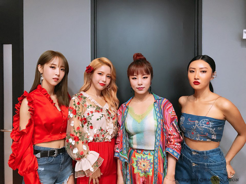 韓国4人組ガールズグループ MAMAMOO（ママム）、10月に日本デビュー