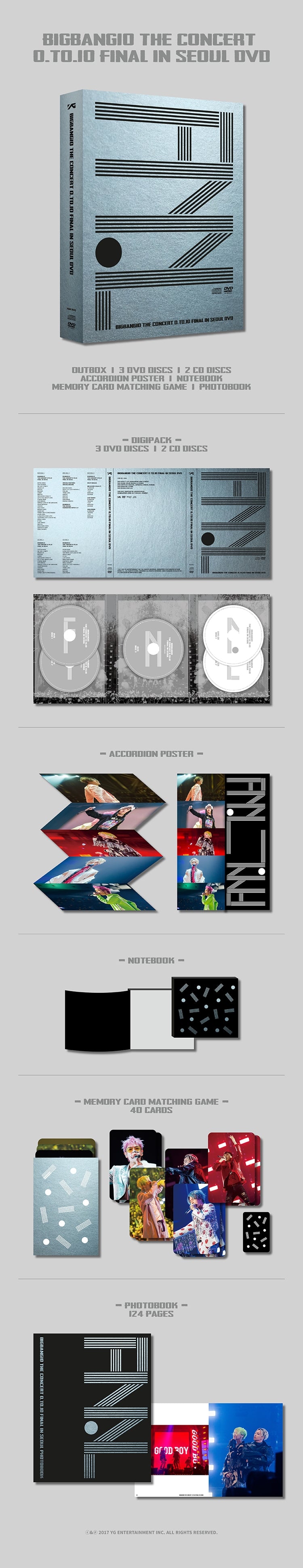 BIGBANG - [BIGBANG10 THE CONCERT 0.TO.10 FINAL IN SEOUL] (3 DVD +