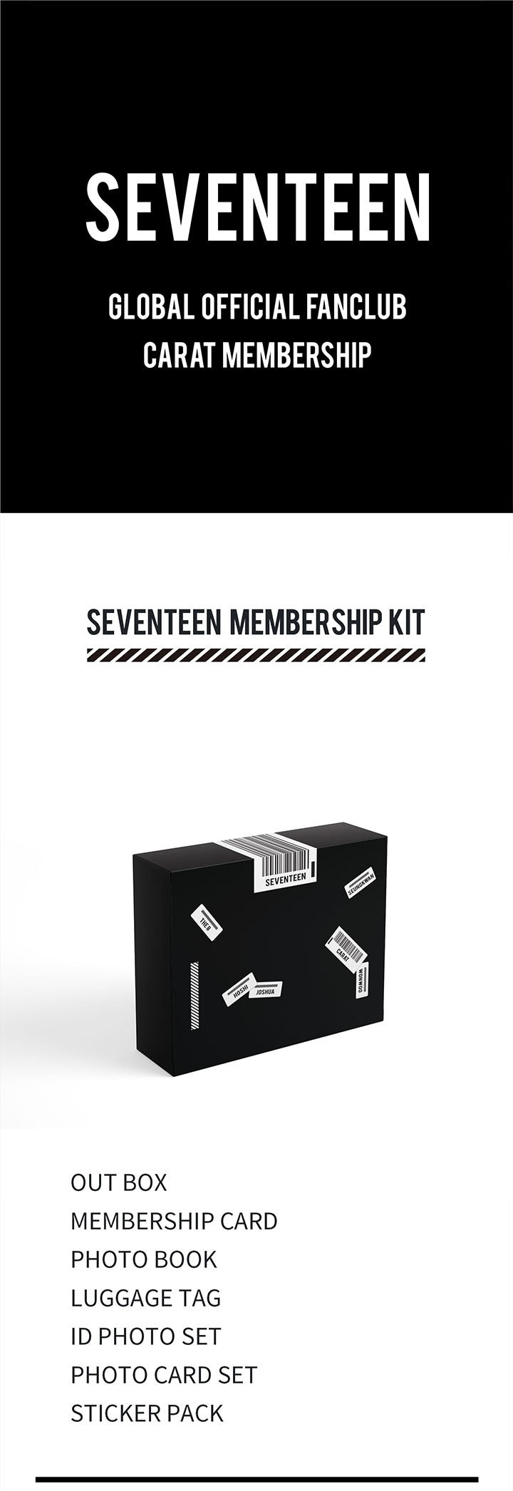 SEVENTEEN 2020 5th SVT CARAT MEMBERSHIP KIT – K-POP BAZAAR