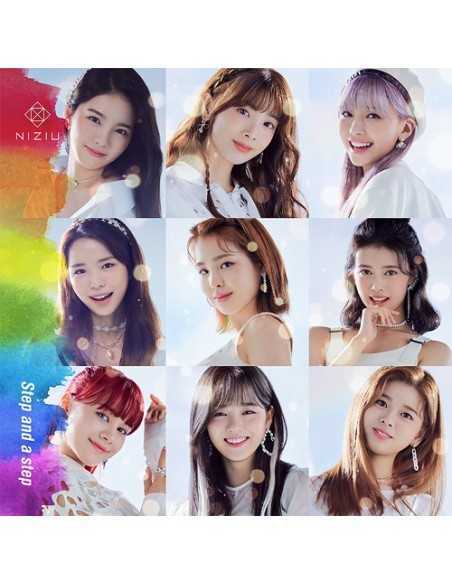 Japanese Edition] NiziU 1st Single Album - Step and a step (1st