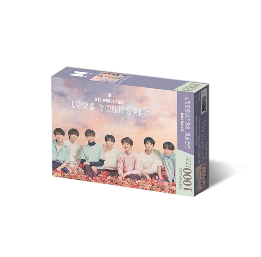 BTS WORLD TOUR POSTER JIGSAW PUZZLE SET LOVE YOURSELF TOUR - Kpop USA