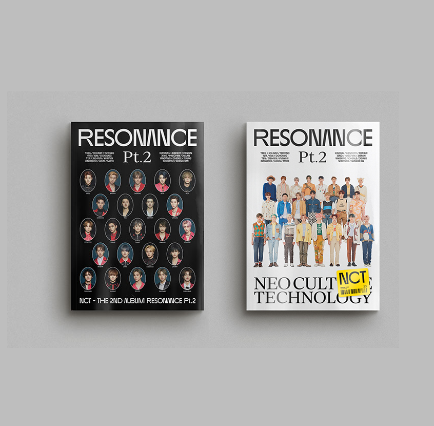 NCT 2020 RESONANCE PT. 2 2ND ALBUM ARRIVAL VER & DEPARTURE VER 2