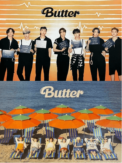 BTS BUTTER SINGLE ALBUM POSTER 2 POSTER SET - Kpop USA